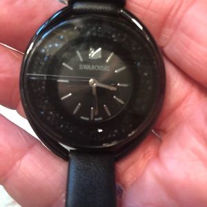 Crystal watch Ladies Black